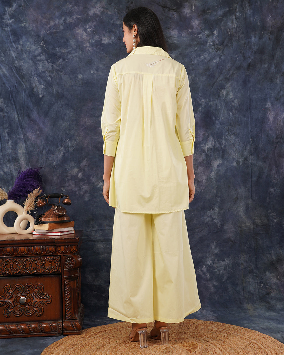 Soft Pastel Lemon Co-Ord Set